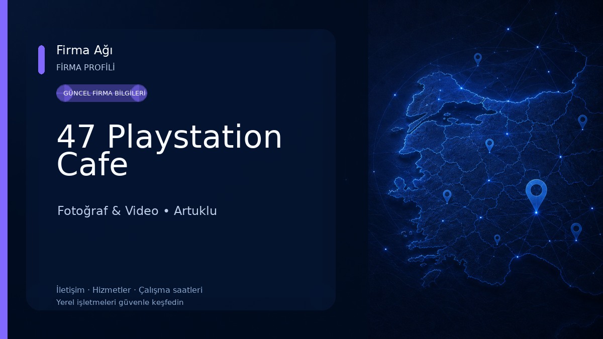 47 Playstation Cafe Fotoğraf & Video