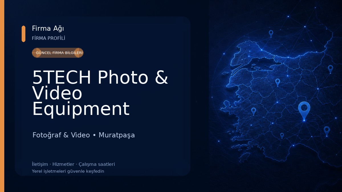 5TECH Photo & Video Equipment Fotoğraf & Video