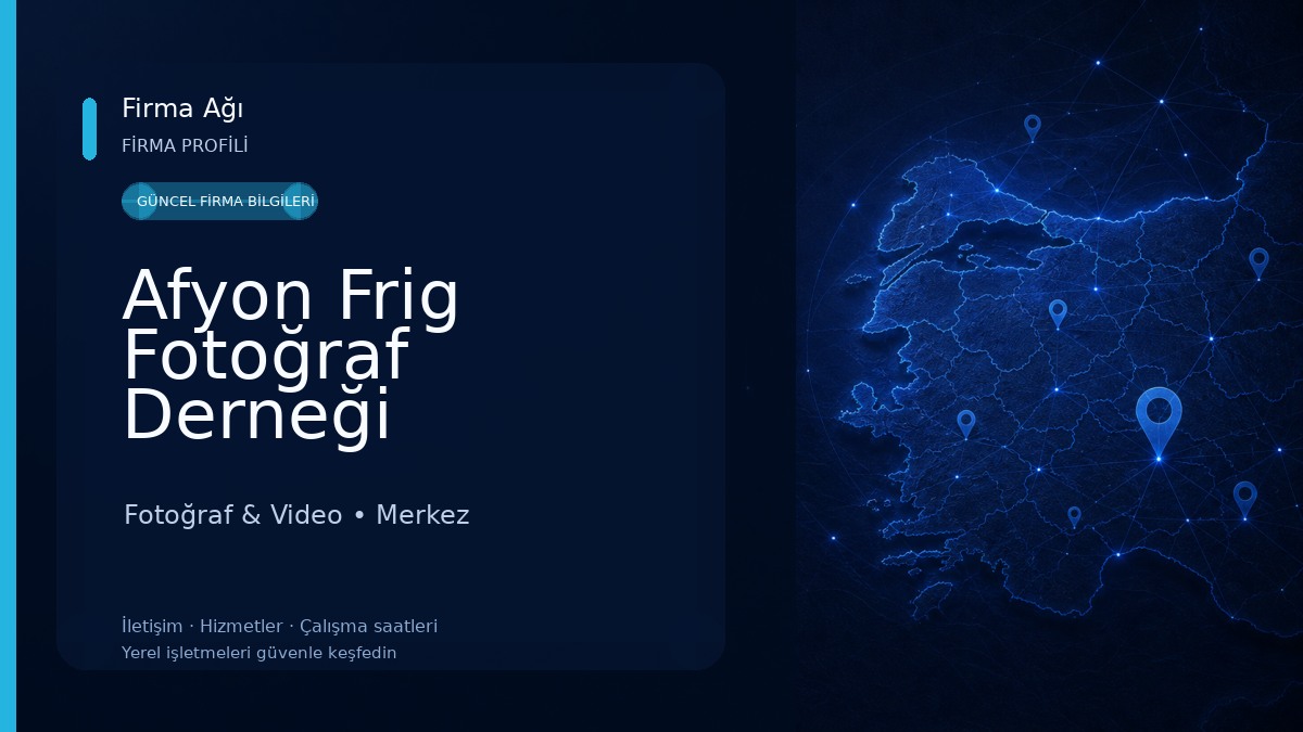 Afyon Frig Fotoğraf Derneği Fotoğraf & Video