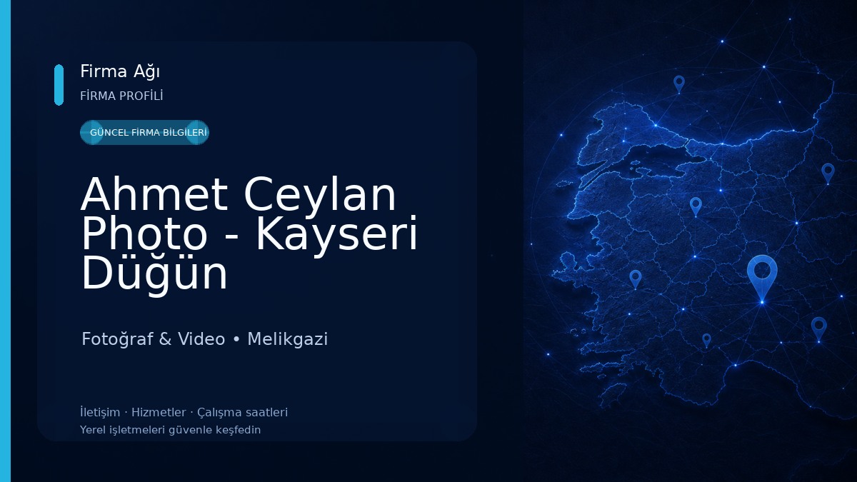Ahmet Ceylan Photo - Kayseri Düğün Fotoğrafçısı Fotoğraf & Video