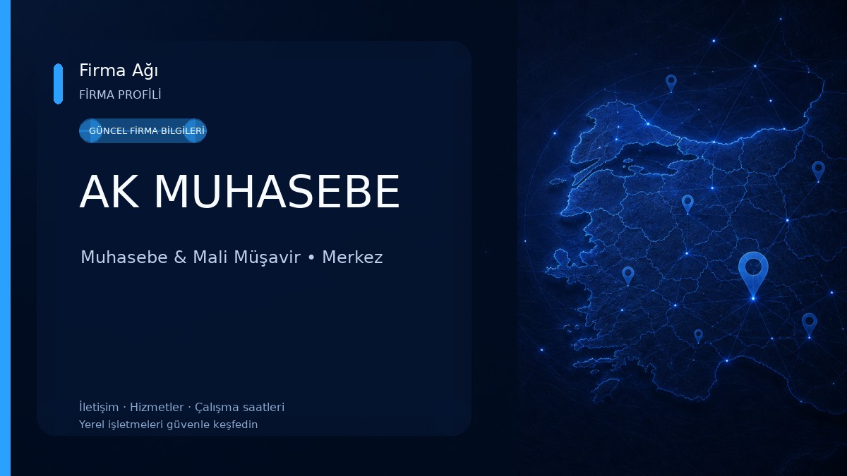 AK MUHASEBE 