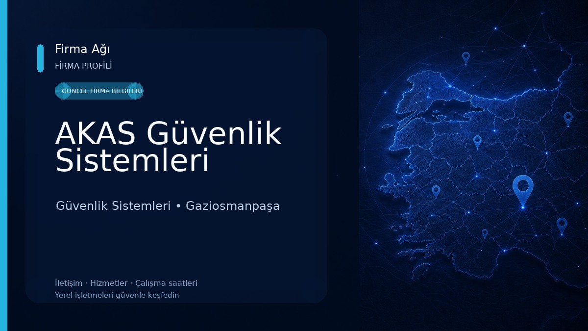 AKAS Güvenlik Sistemleri Güvenlik Sistemleri