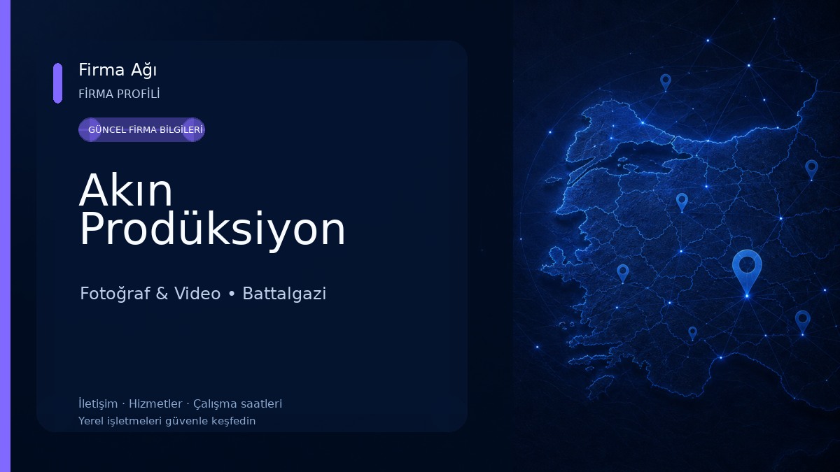 Akın Prodüksiyon Fotoğraf & Video