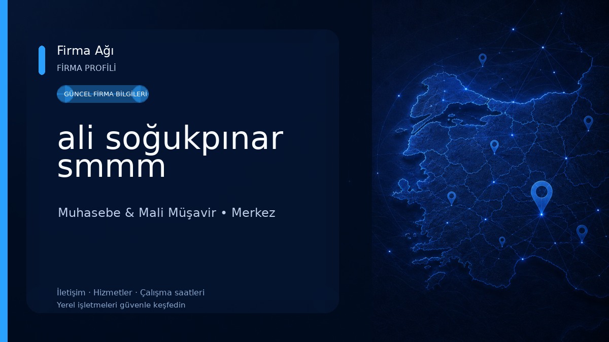 ali soğukpınar smmm