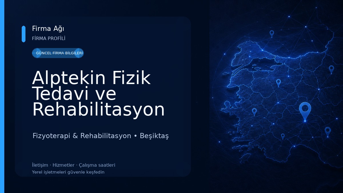 Alptekin Fizik Tedavi ve Rehabilitasyon Fizyoterapi & Rehabilitasyon