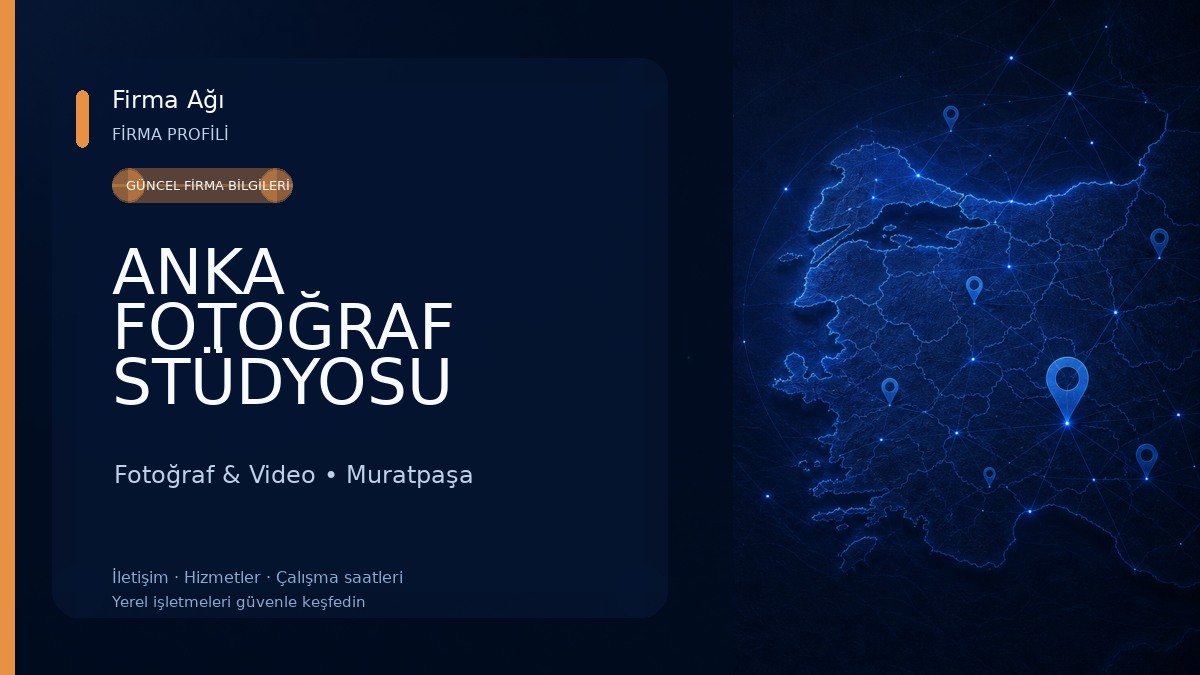 ANKA FOTOĞRAF STÜDYOSU Fotoğraf & Video
