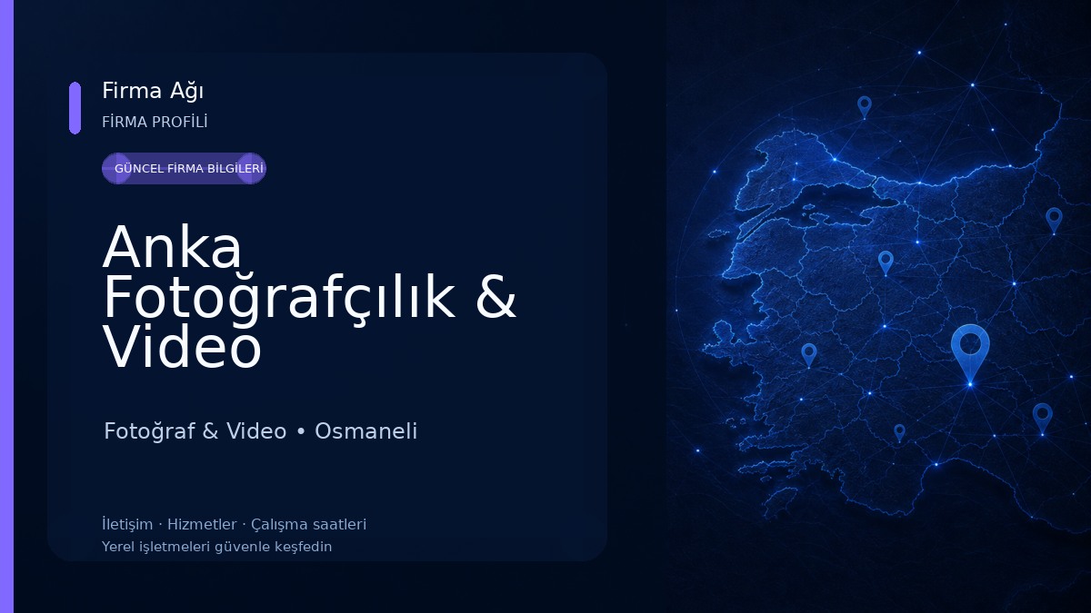 Anka Fotoğrafçılık & Video 