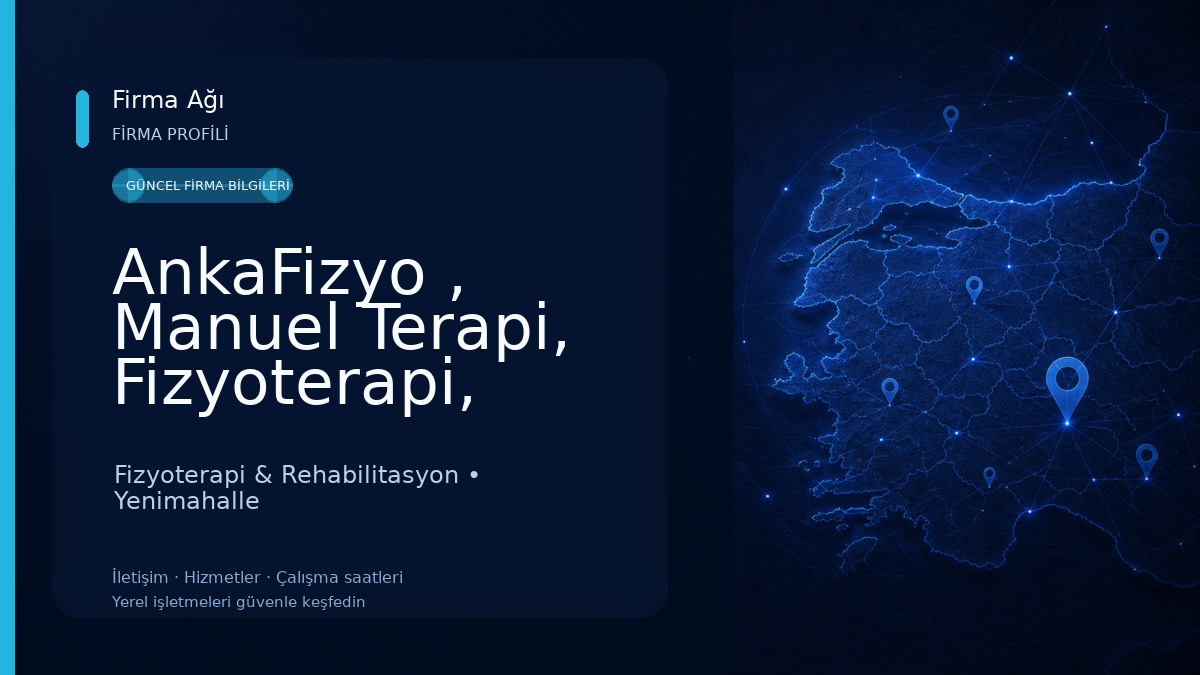 AnkaFizyo , Manuel Terapi, Fizyoterapi, Batıkent , Kayroprakti Fizyoterapi & Rehabilitasyon