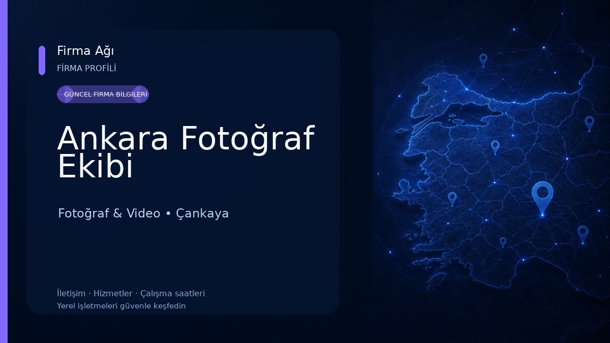 Ankara Fotoğraf Ekibi Fotoğraf & Video