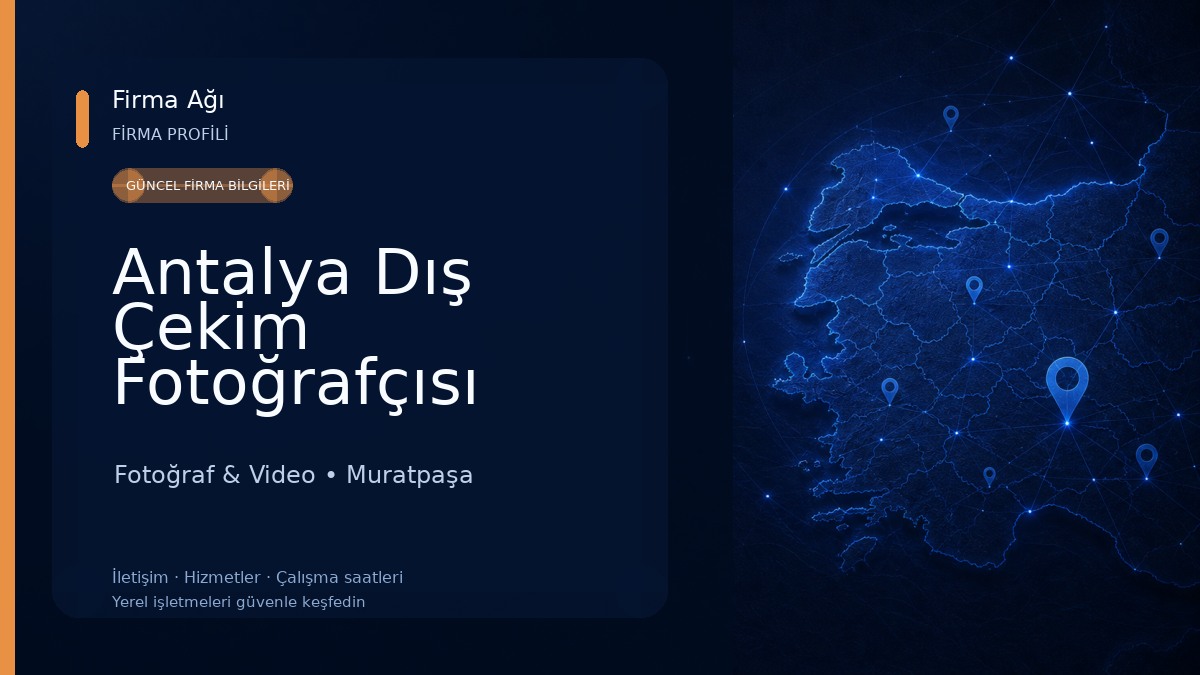 Antalya Dış Çekim Fotoğrafçısı