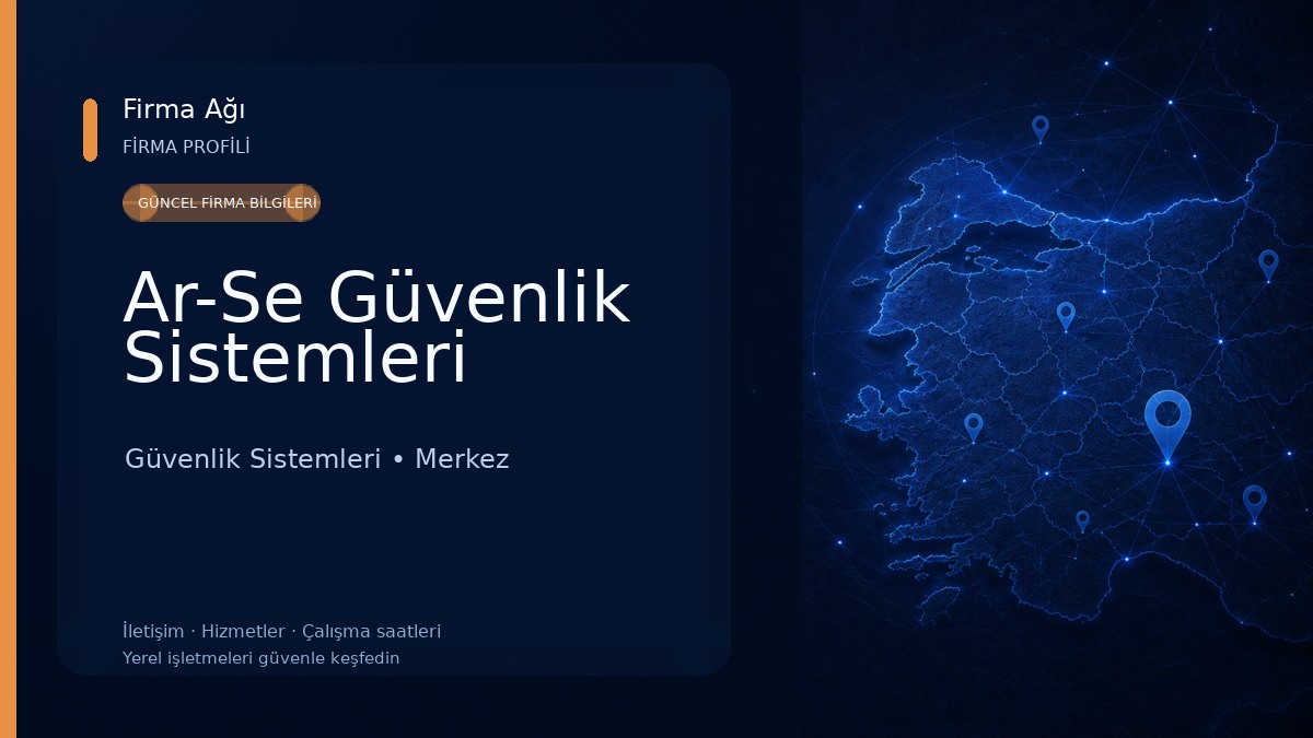 Ar-Se Güvenlik Sistemleri