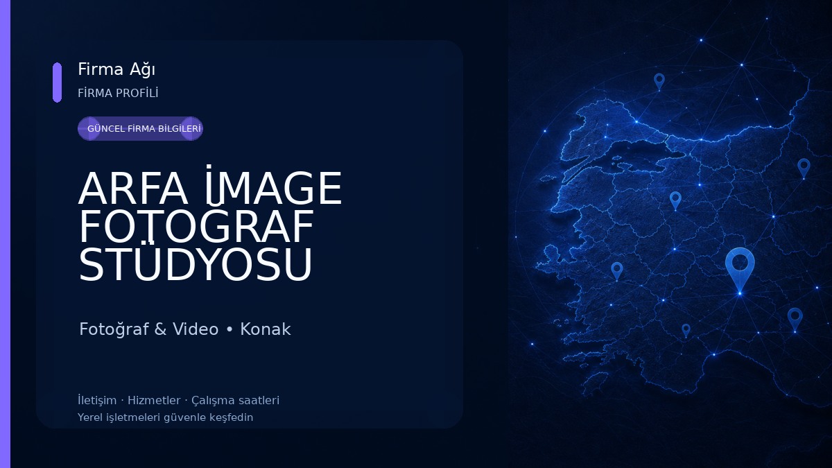 ARFA İMAGE FOTOĞRAF STÜDYOSU ALSANCAK