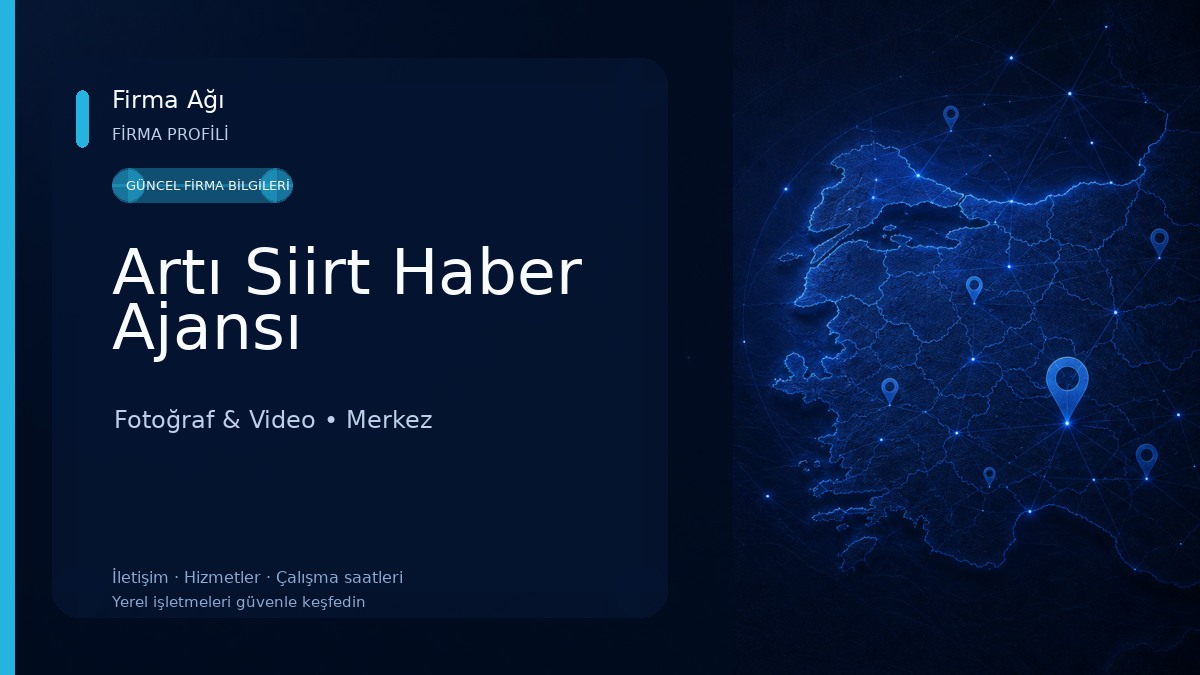 Artı Siirt Haber Ajansı 
