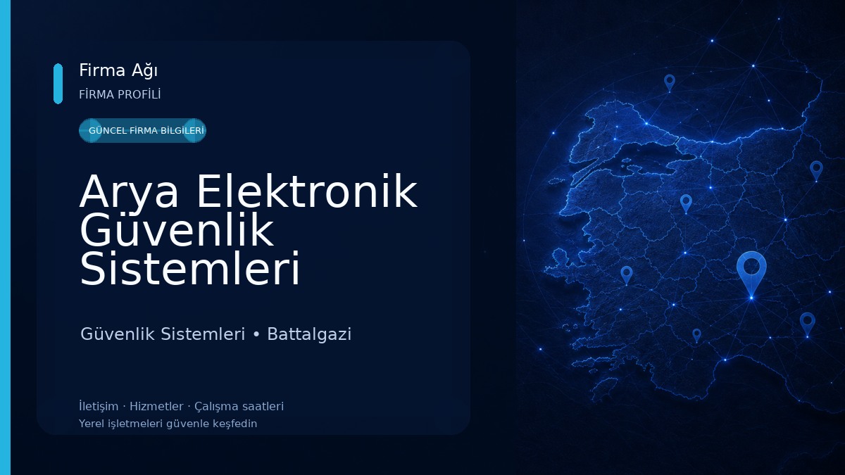 Arya Elektronik Güvenlik Sistemleri 
