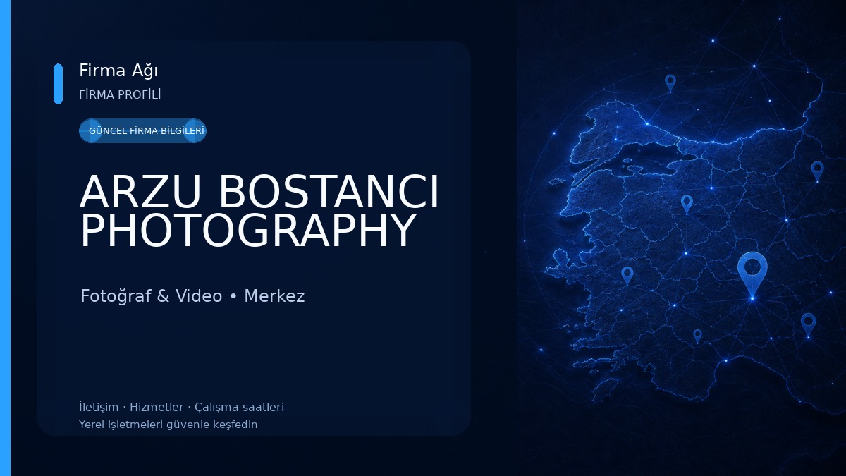 ARZU BOSTANCI PHOTOGRAPHY Fotoğraf & Video