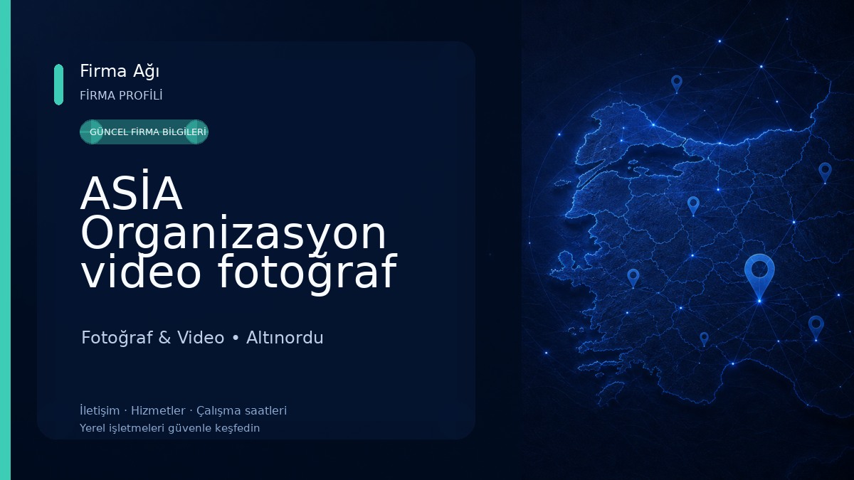 ASİA Organizasyon video fotoğraf
