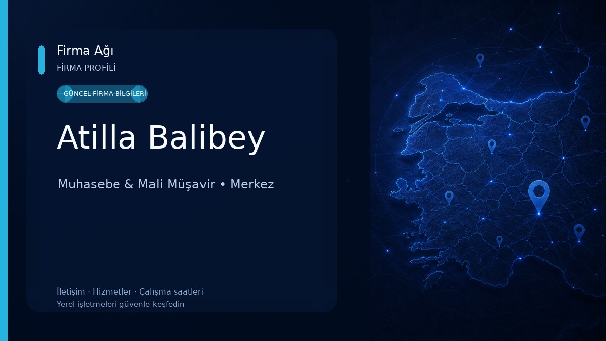 Atilla Balibey Muhasebe & Mali Müşavir