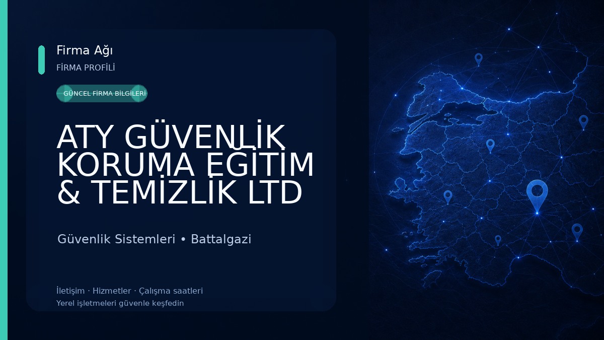 ATY GÜVENLİK KORUMA EĞİTİM & TEMİZLİK LTD ŞTİ Güvenlik Sistemleri