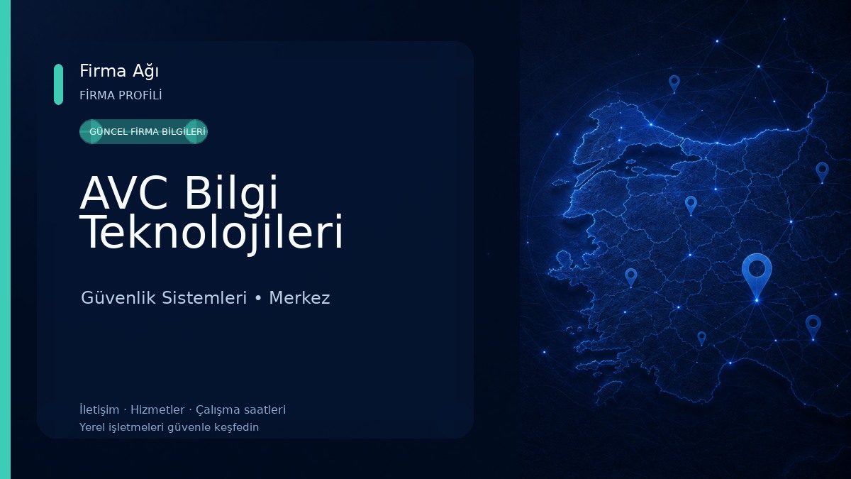AVC Bilgi Teknolojileri 