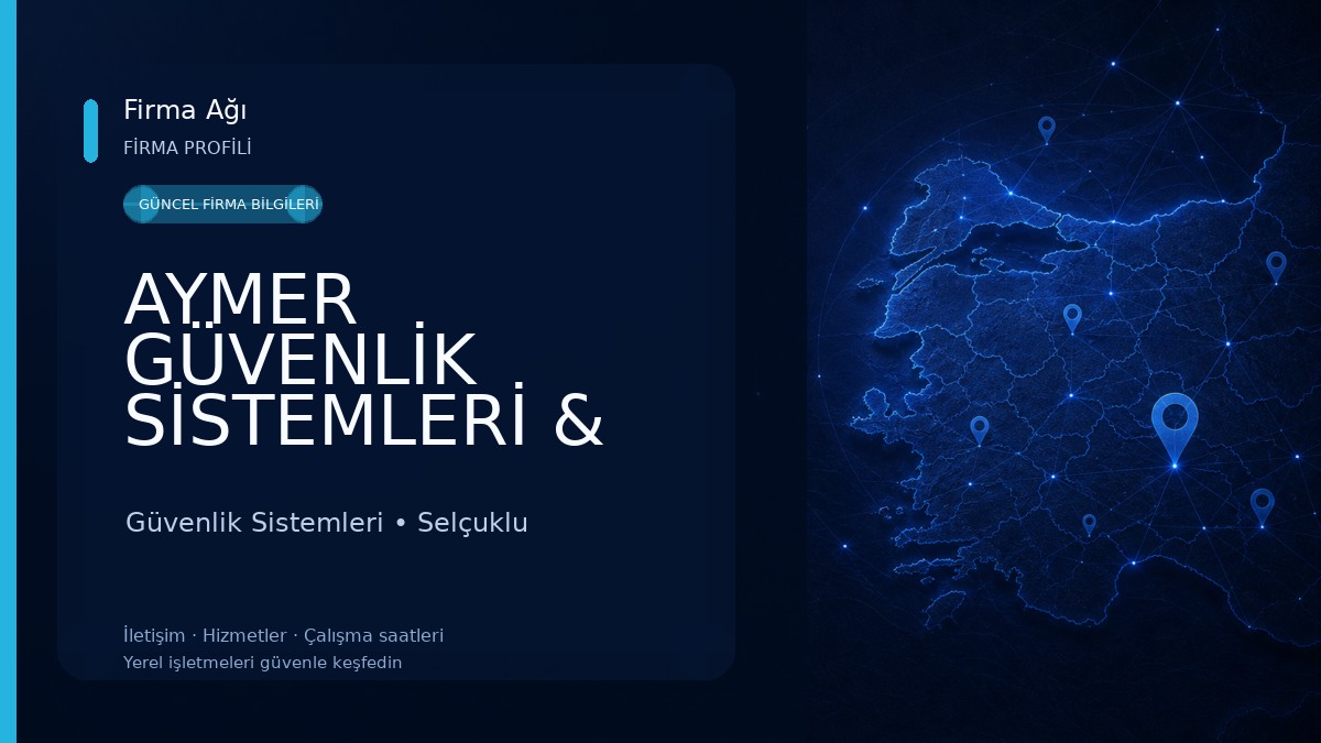 AYMER GÜVENLİK SİSTEMLERİ & BEKMEZCİLER 