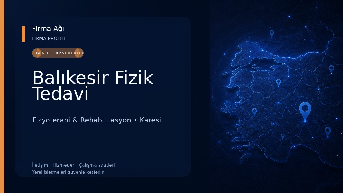 Balıkesir Fizik Tedavi Fizyoterapi & Rehabilitasyon