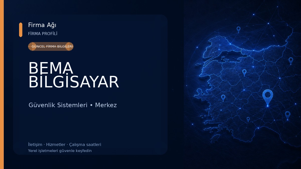 BEMA BİLGİSAYAR Güvenlik Sistemleri