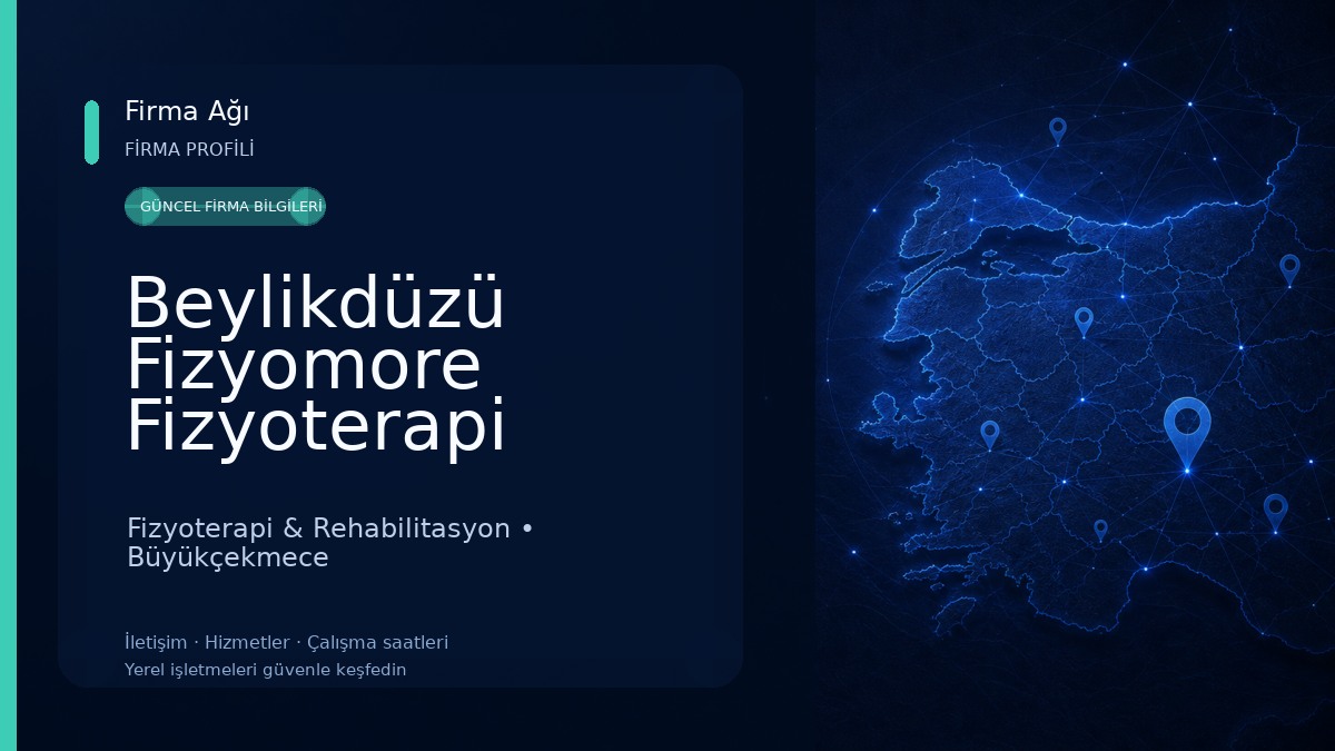 Beylikdüzü Fizyomore Fizyoterapi Merkezi - Büyükçekmece, Hadımköy, Esenyurt (Evde Fizik Tedavi İmkanı) Fizyoterapi & Rehabilitasyon