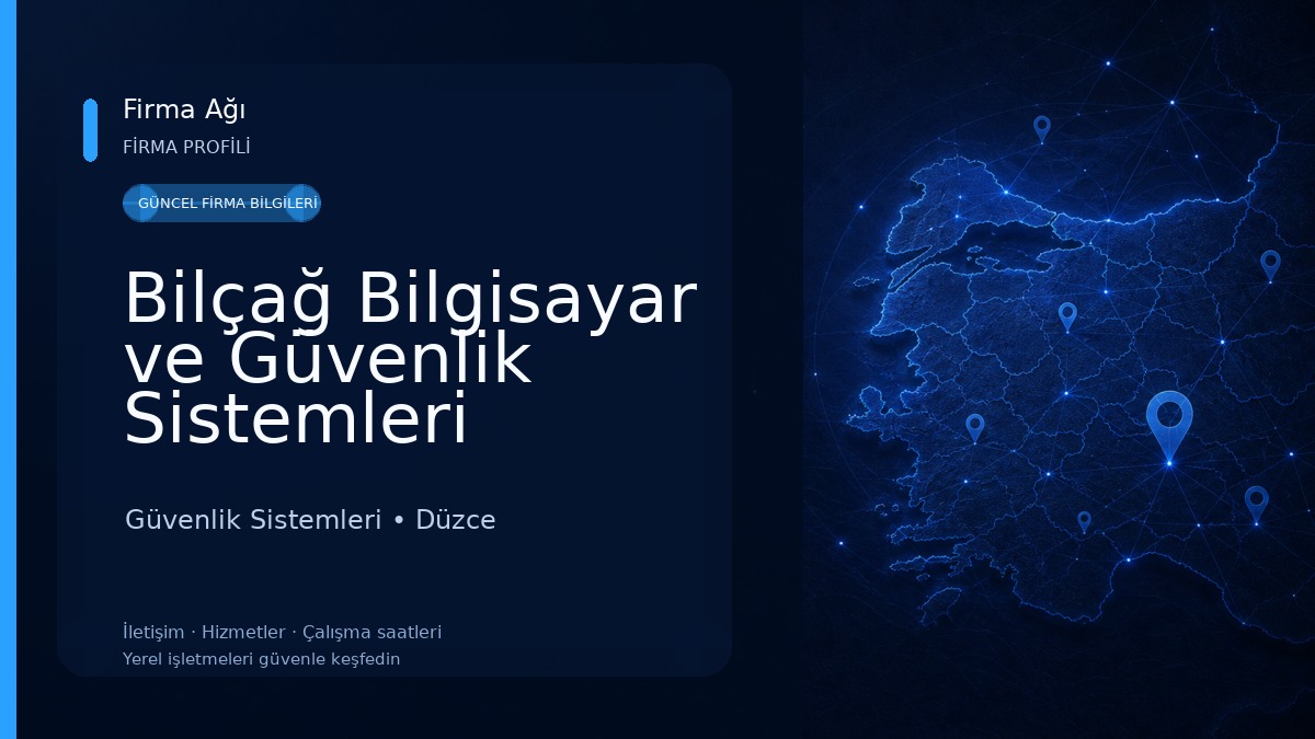 Bilçağ Bilgisayar ve Güvenlik Sistemleri 