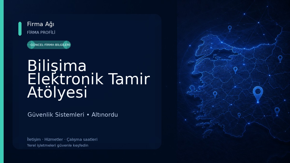 Bilişima Elektronik Tamir Atölyesi