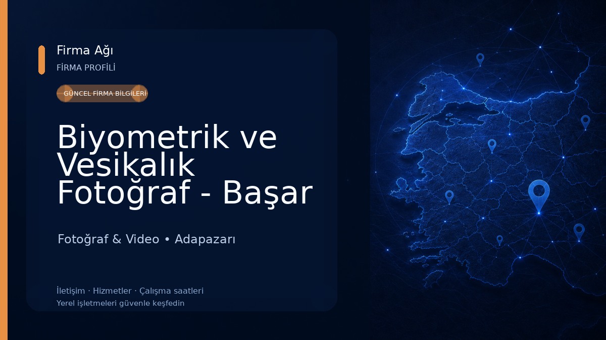 Biyometrik ve Vesikalık Fotoğraf - Başar Fotoğrafçılık Fotoğraf & Video