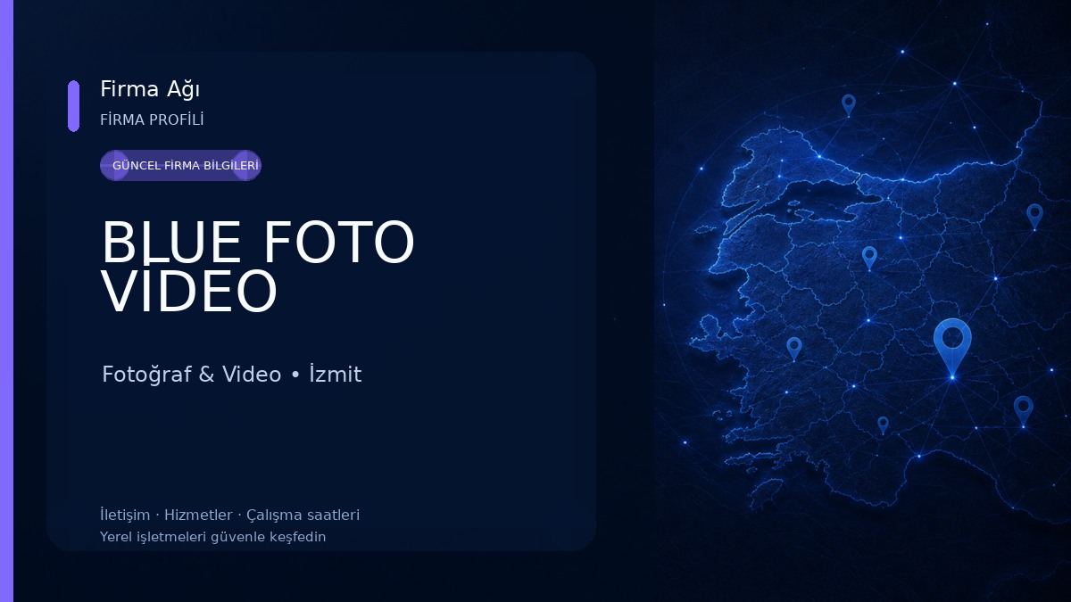 BLUE FOTO VİDEO Fotoğraf & Video