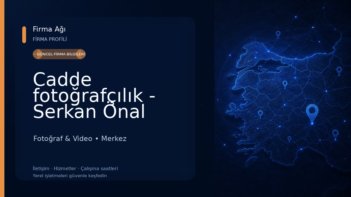 Cadde fotoğrafçılık - Serkan Önal