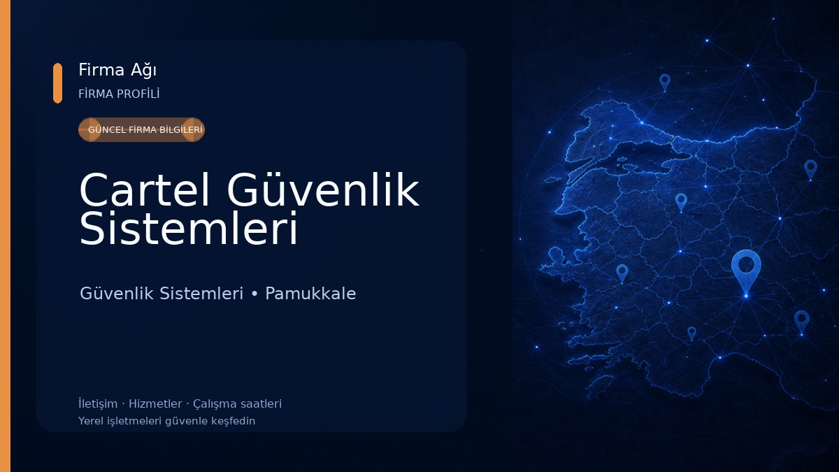 Cartel Güvenlik Sistemleri Güvenlik Sistemleri