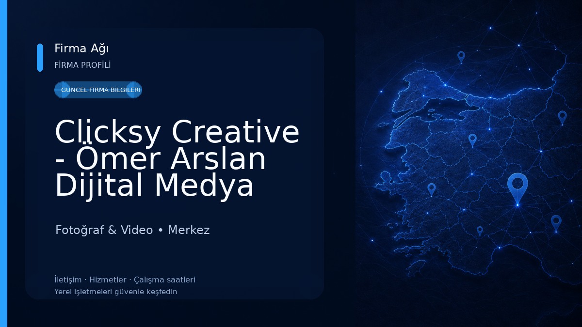 Clicksy Creative - Ömer Arslan Dijital Medya Ajansı 