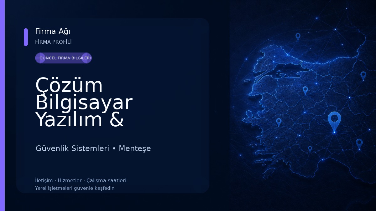Çözüm Bilgisayar Yazılım & Güvenlik Sistemleri Güvenlik Sistemleri