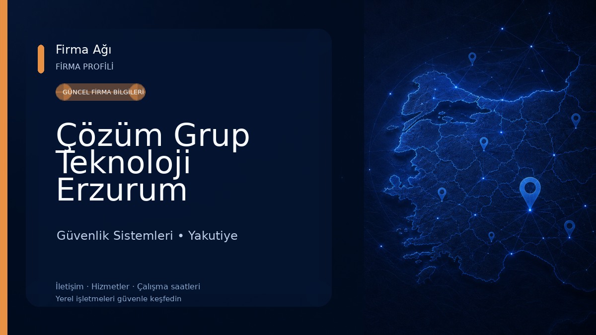 Çözüm Grup Teknoloji Erzurum Güvenlik, Kamera Sistemleri, Erzurum Led Tabela, Erzurum LED Ekran Güvenlik Sistemleri