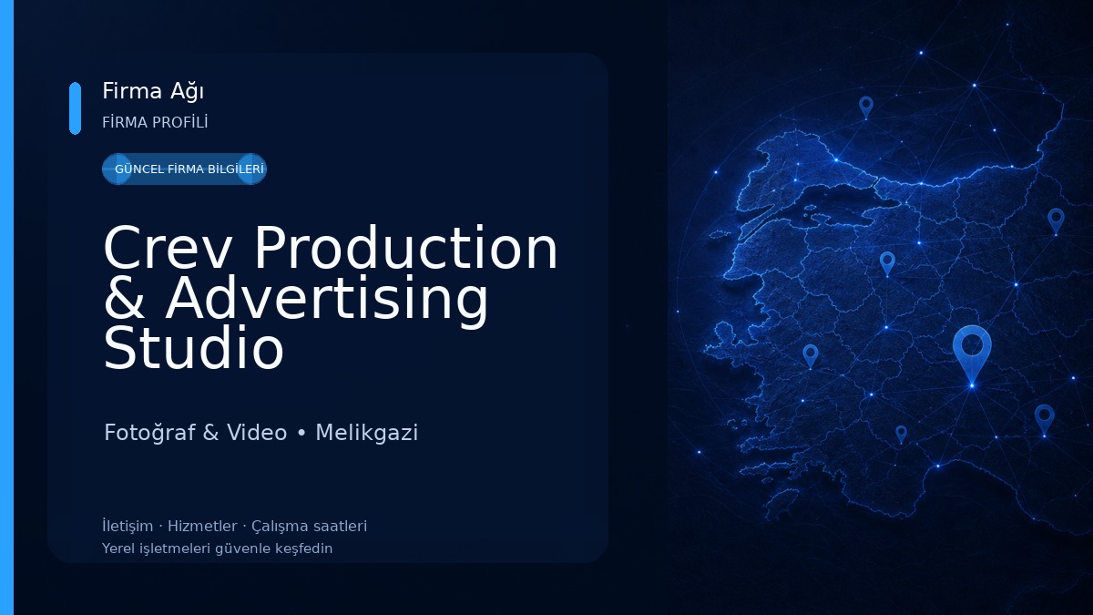 Crev Production & Advertising Studio Fotoğraf & Video