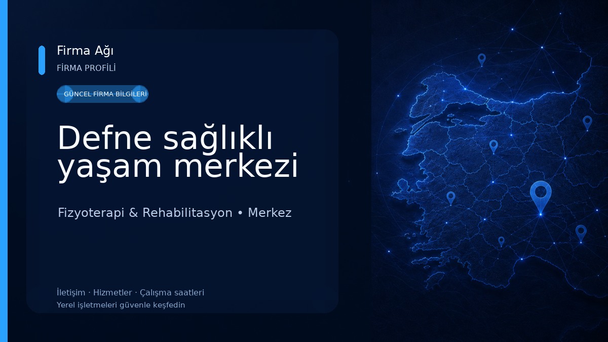 Defne sağlıklı yaşam merkezi