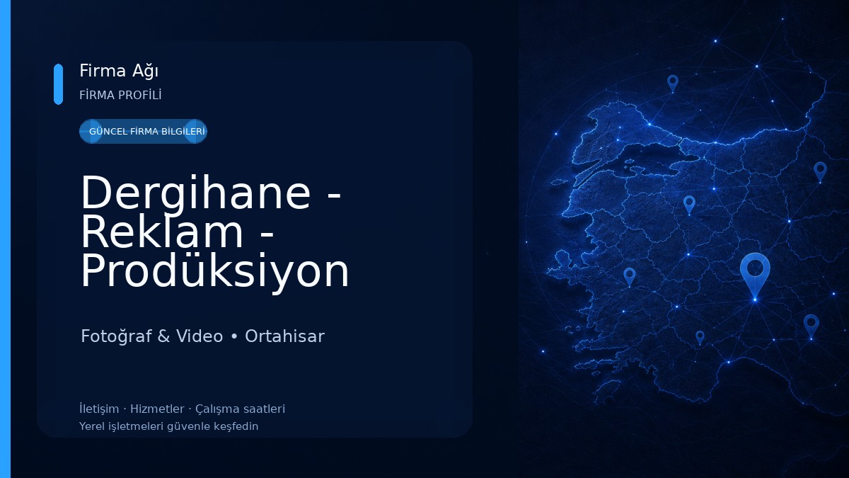 Dergihane - Reklam - Prodüksiyon Ajansı Fotoğraf & Video