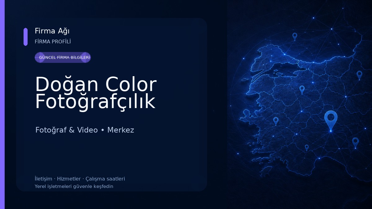 Doğan Color Fotoğrafçılık Fotoğraf & Video