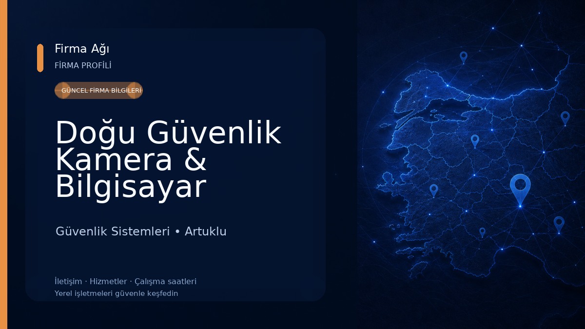 Doğu Güvenlik Kamera & Bilgisayar Sistemleri Güvenlik Sistemleri