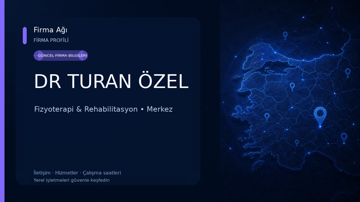 DR TURAN ÖZEL