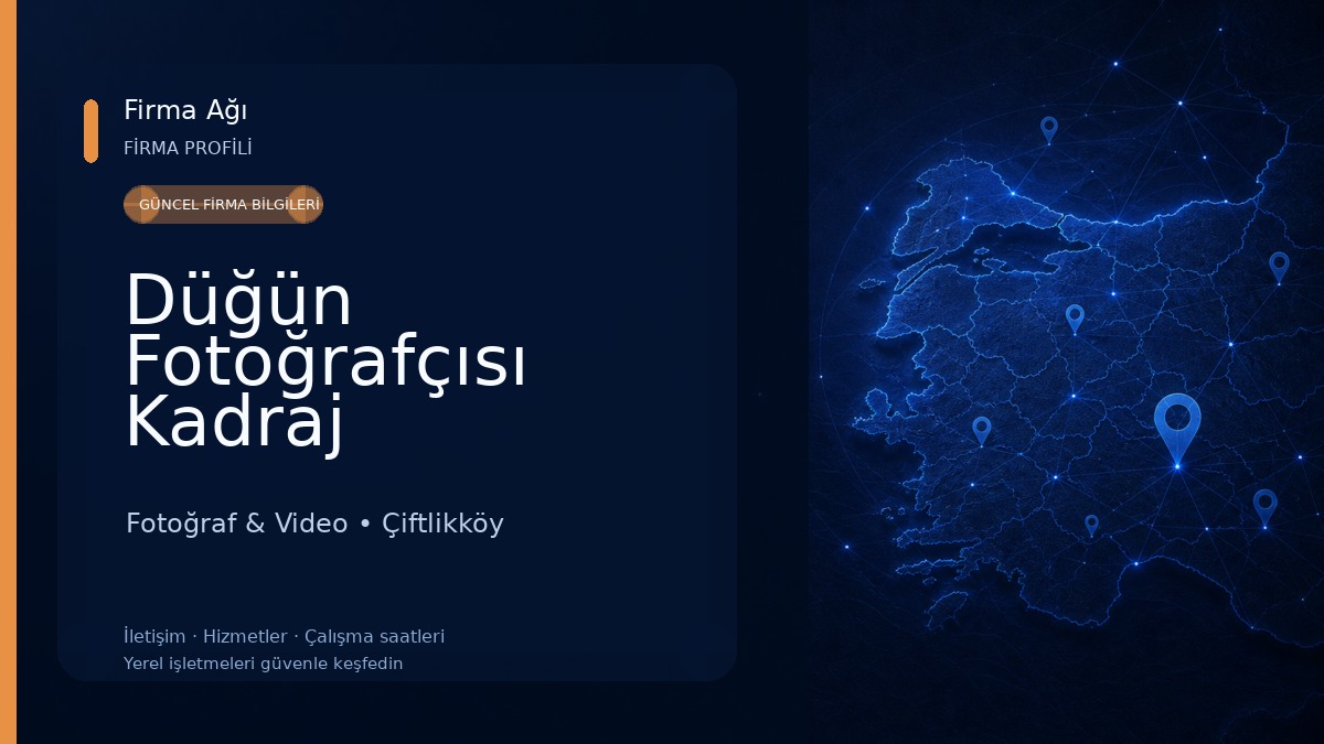 Düğün Fotoğrafçısı Kadraj Fotoğrafçılık Fotoğraf & Video