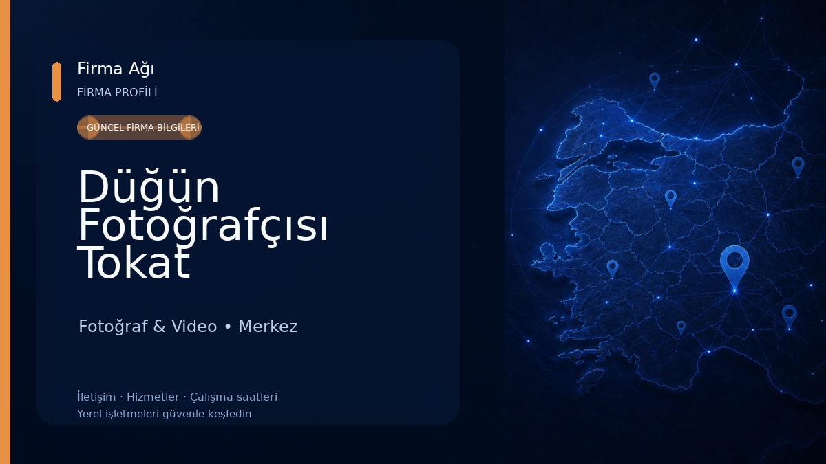 Düğün Fotoğrafçısı Tokat Fotoğraf & Video