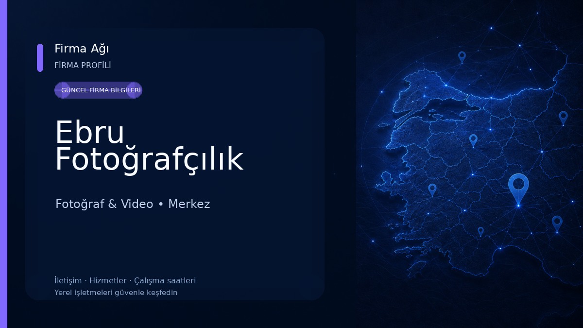 Ebru Fotoğrafçılık