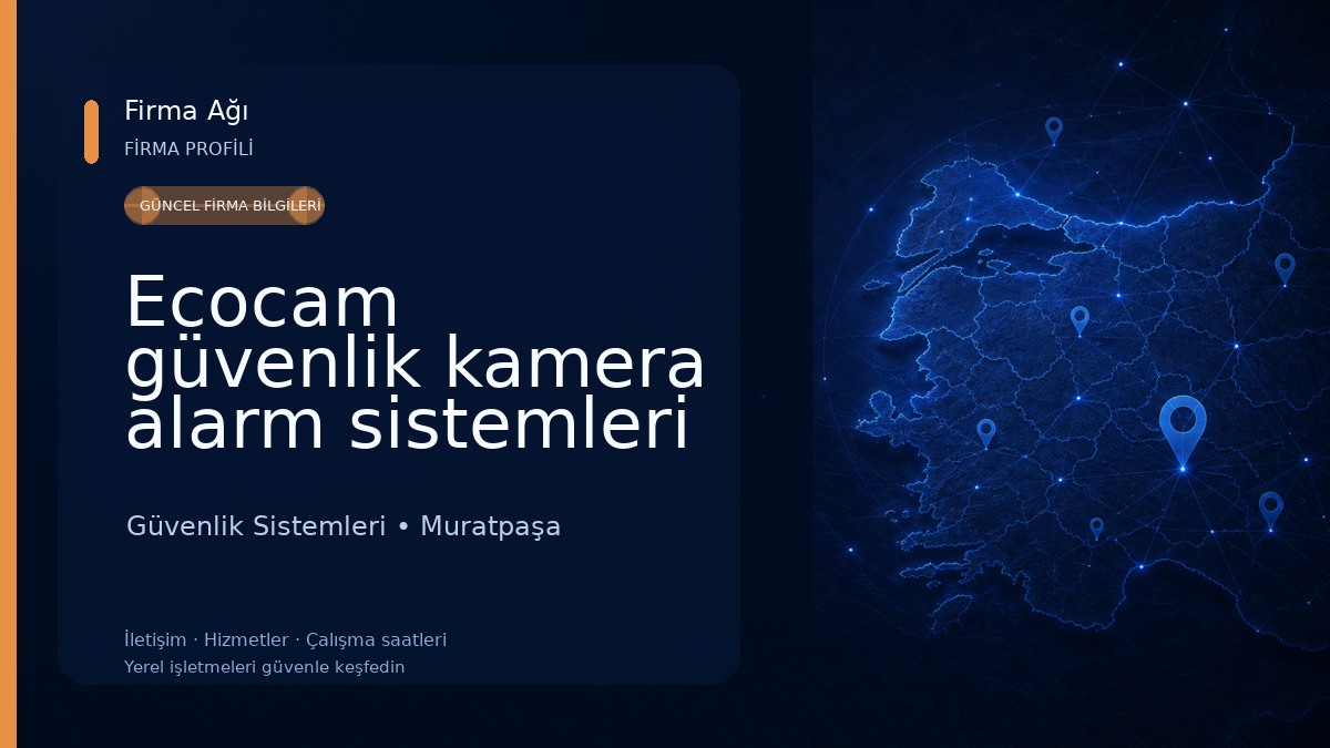 Ecocam güvenlik kamera alarm sistemleri Güvenlik Sistemleri