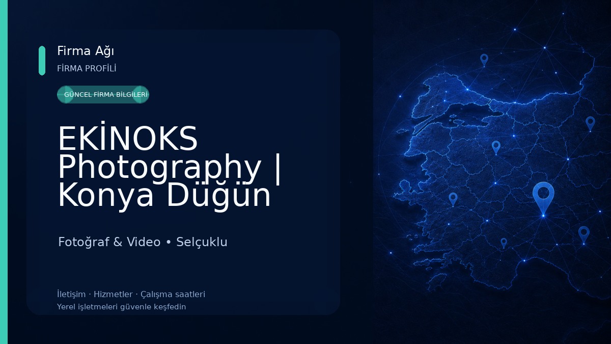 EKİNOKS Photography | Konya Düğün Fotoğrafçısı Fotoğraf & Video