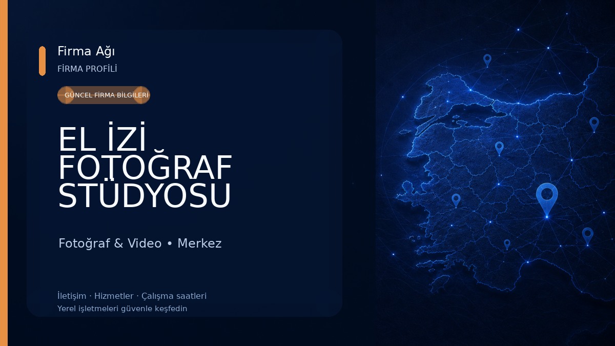 EL İZİ FOTOĞRAF STÜDYOSU Fotoğraf & Video