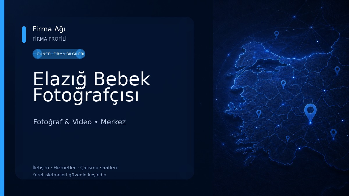 Elazığ Bebek Fotoğrafçısı