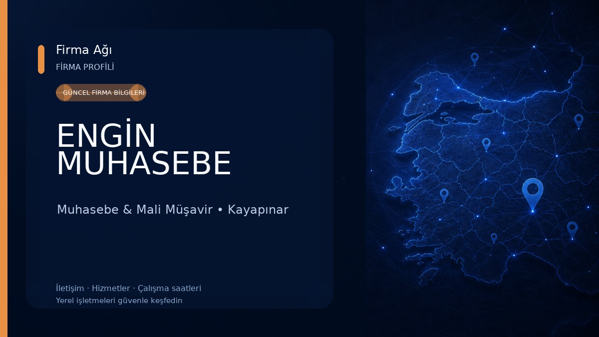 ENGİN MUHASEBE 